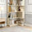 Freestanding Corner Bookshelf-1474356091