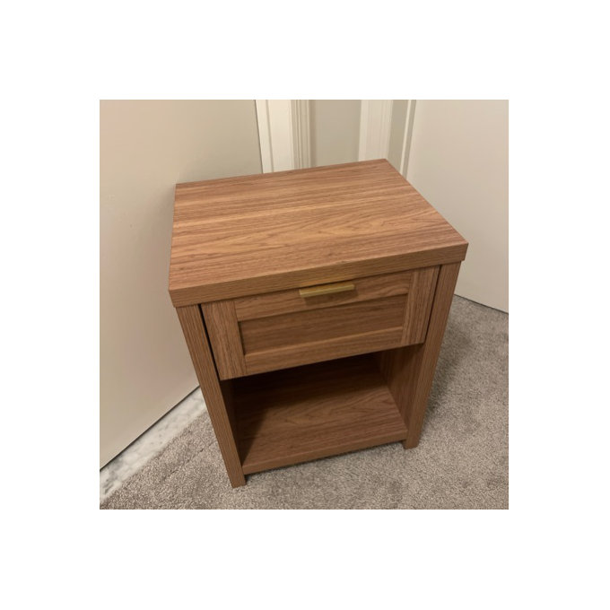 Allenside 1 - Drawer Nightstand (Set of 2) - Special Walnut