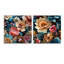 Emmanuelle - Ensemble de 2 art mural en verre acrylique-103932419