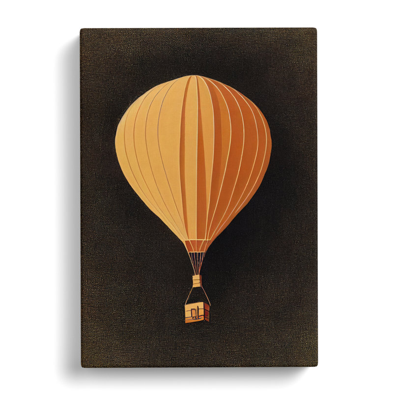 Sundee Hot Air Balloon Expression - Wrapped Canvas Print, 76cm H x 50cm W x 3cm D