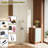 Stand-alone Wooden Coat Rack With 8 Hooks