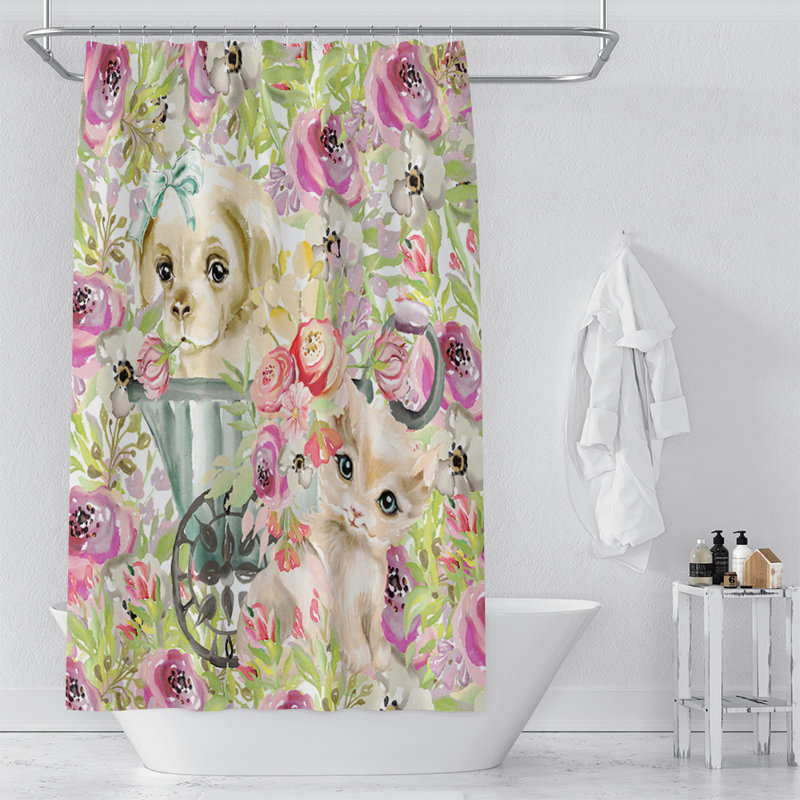 Rideau de douche Lexie, H 70 po x l 90 po