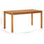 Table de salle à manger d'extérieur avec trou pour parasol en bois d'acacia massif-124139864-124139868