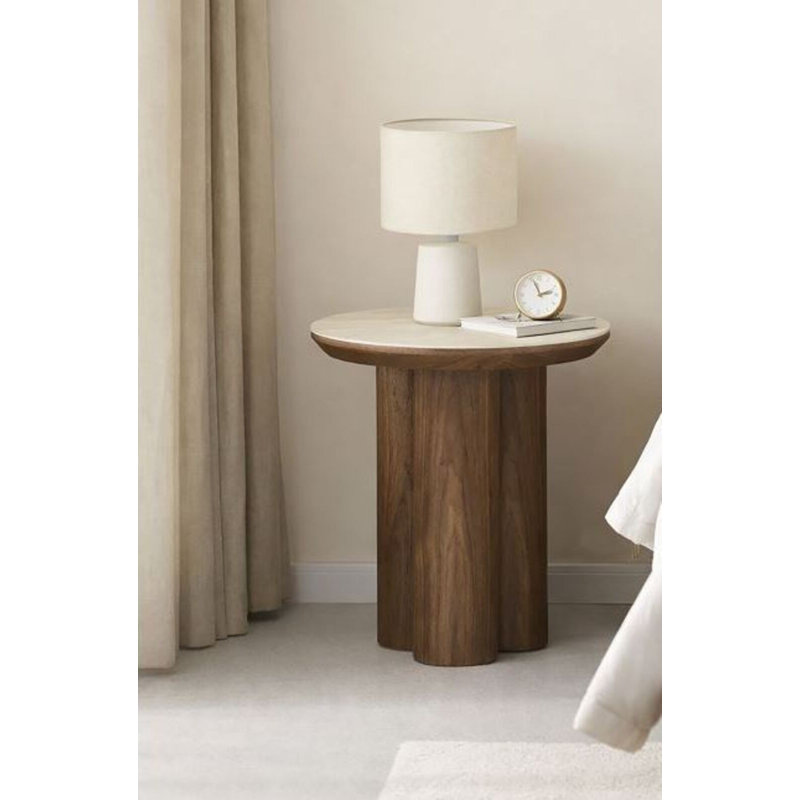 Table d'appoint en bois Holliday