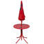 Darrian 3 Piece Kids' Garden Bistro Set with Parasol-37961022
