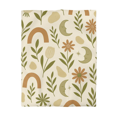 Microfiber Duvet Cover Boho Style, Design 54