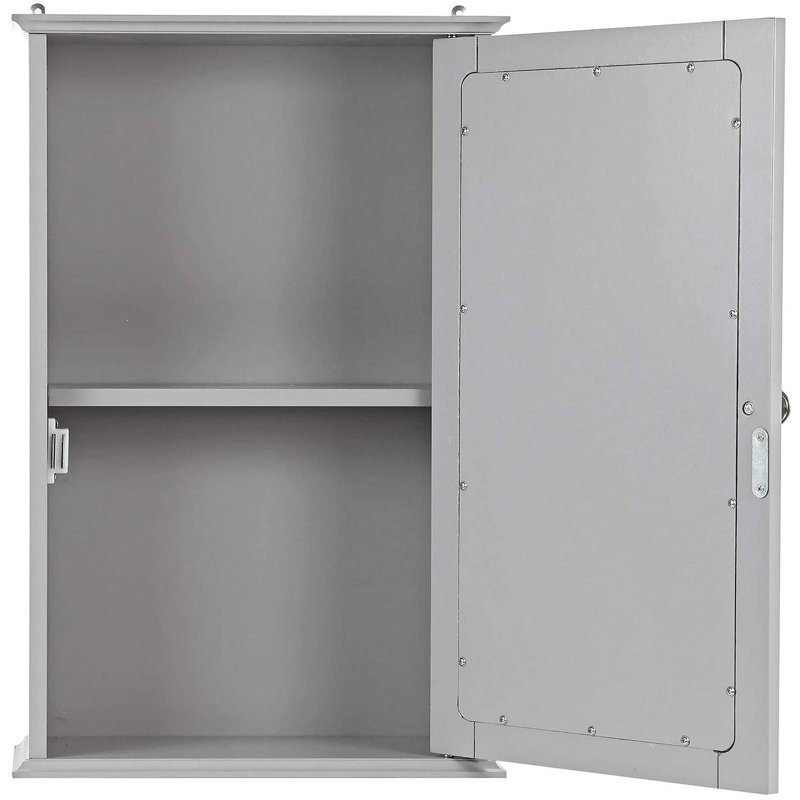 Knouse Solid Wood Bathroom Cabinet
