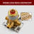 Sumerain Tub And Shower Faucet Set With 6 Spray Settings Rain Showerhead, Tub And Shower Trim Kit With Rogh-in Valve-112458208