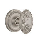Rope Rosette with Victorian Door Knob