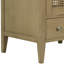 Meuble-lavabo de 24 po avec lavabo en céramique, meuble-lavabo, structure naturelle, rangement abondant, meuble-lavabo simple à installation manuelle, lavabo, support de porte solide,