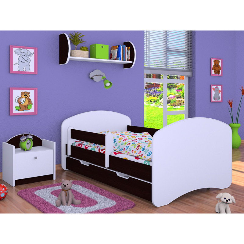 Manzano Cabin Bed with Storage Included, Black