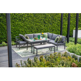 Audyn 7 Person Garden Lounge Dining Set with Cushions
