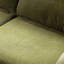 Coussin de canapé modulaire en coton et lin vert Fourseat-78495568-78495572