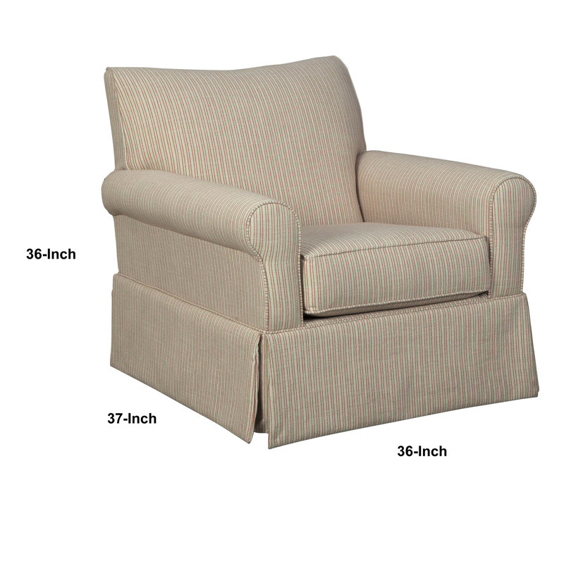 Fauteuil pivotant de 36 po de largeur Murphree