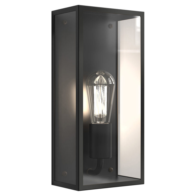 Messina 1 - Light Outdoor Flush Mount, Textured Black