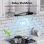 Hotte murale en acier inoxydable de 30 pouces, 900 pi³ / min, hotte de cuisine à commande vocale avec lumières réglables