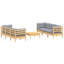 Ensemble de conversation modulaire avec coussins Lashe-1176548546-1176548547