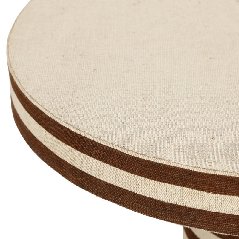Table basse en jute de coton Lyra