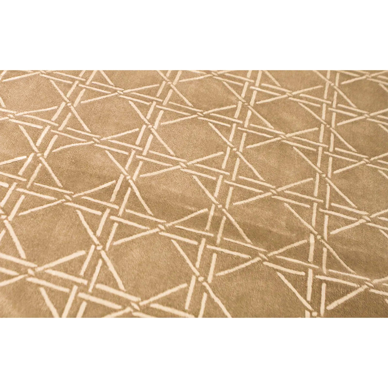 Himalayan Geometric Area Rug in Gray