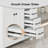 Manrique Makowski 36" Single Bathroom Vanity Set with Sink Top, Zinc Alloy Faucet, Painted Wood, Soft-Close Doors, EPA Certified-628130883