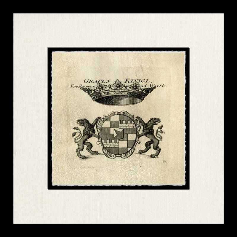 Petite crête craquelée 3 - Reproduction sur papier encadrée