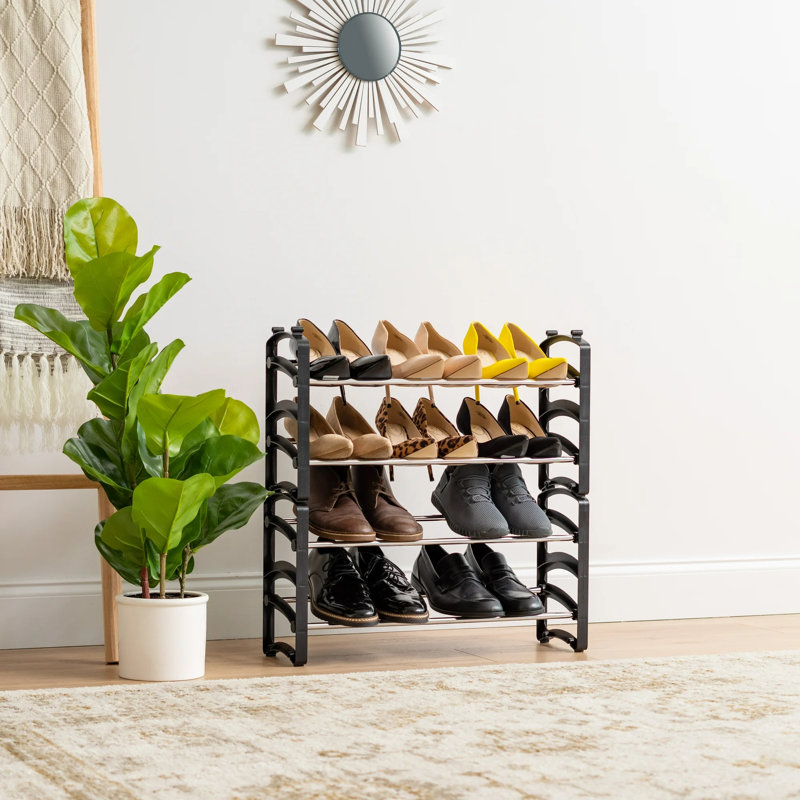 6 Pair Shoe Rack