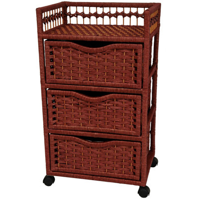3-Drawer Storage Chest