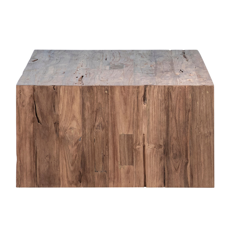 Chilton 60" Rectangular Reclaimed Teak Waterfall Coffee Table