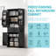 Armoire de rangement autoportante avec tiroir et portes, tablette réglable et grand espace de rangement-160329058