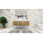 Glasgow 59'' Double Bathroom Vanity with Acrylic Top-1074465193-1193808167