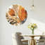 "Autumn Leaves", horloge murale en verre-245807508