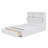 Wood Hydraulic Platform Bed With Storage Led Headboard-177373548-177801348