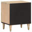 Phennicie 40cm W Solid + Manufactured Wood Bedside Table