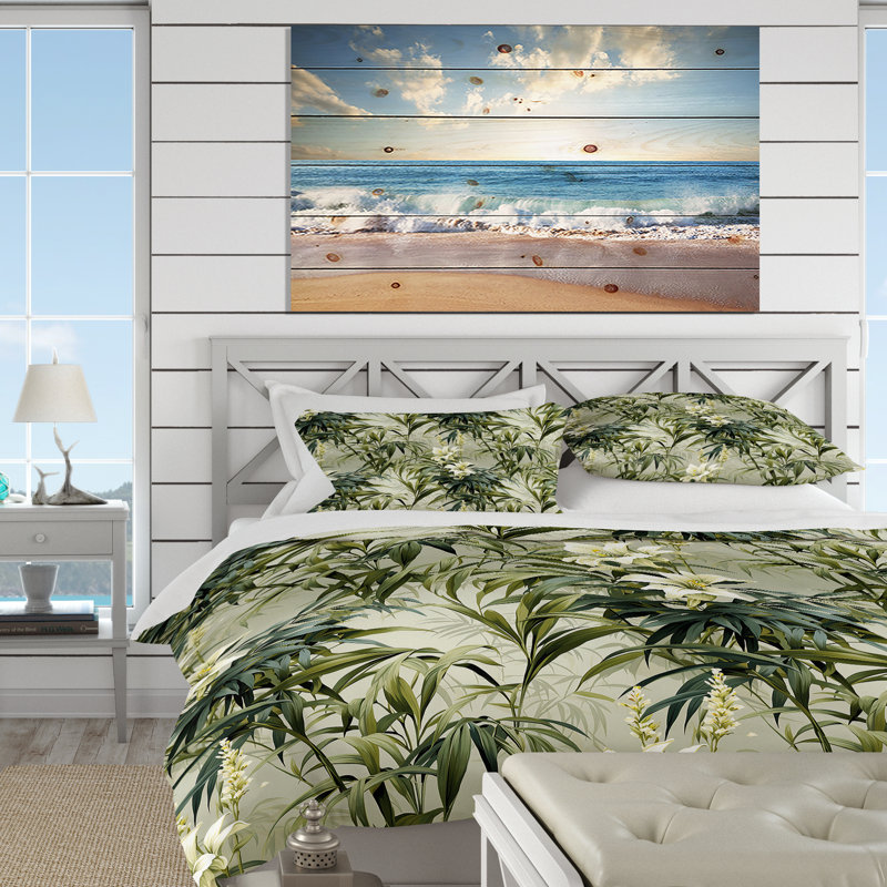 Ensemble de housse de couette Keddie, Housse de couette simple + 1 taie décorative stan