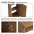 Matiss 18''Single Sink Freestanding Bathroom Vanity,Floor Standing Vanity With 1 Door and White Ceramic Basin Sink Top