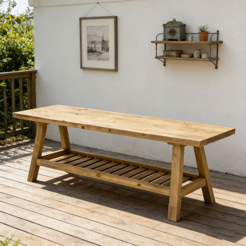 Banc en bois 43 po