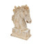 Statue buste de cheval Abidur