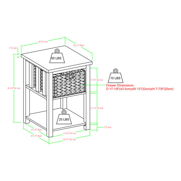 Dimensions du produit