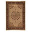 Wool Oriental Area Rug in Sienna/Wheat