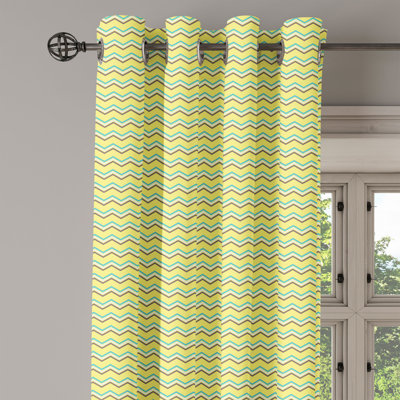 Sateen Blackout Curtains / Drapes Single Panel
