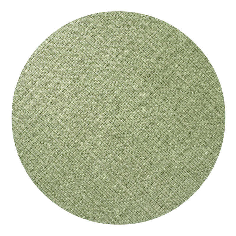 Wicker 15" Rd Mats, Fern