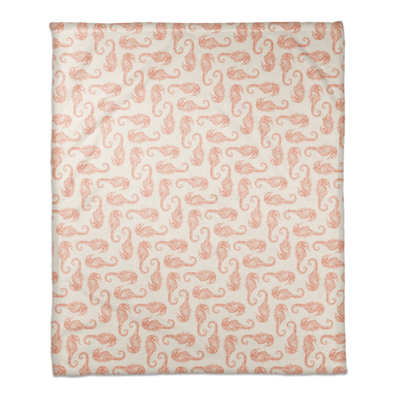 Hand Woven Throw Blanket, Orange