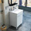 Armoire de salle de bain avec tablette réglable
