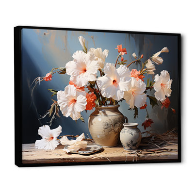 «Hibiscus Farmhouse Still Life Memory» sur toile
