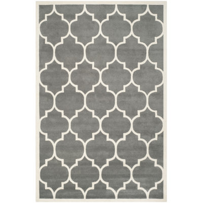 Edgerton Geometric Wool Hand Woven Area Rug