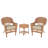 Gomes 2 - Person Patio Dining Set Square Table