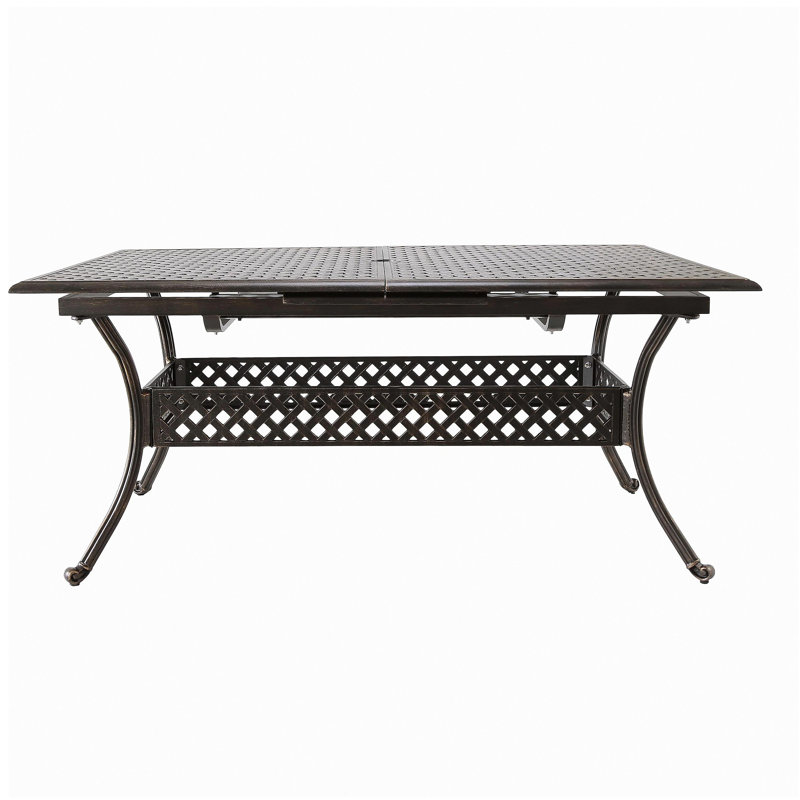 ABIGAIL CAST EXPANDABLE DINING TABLE