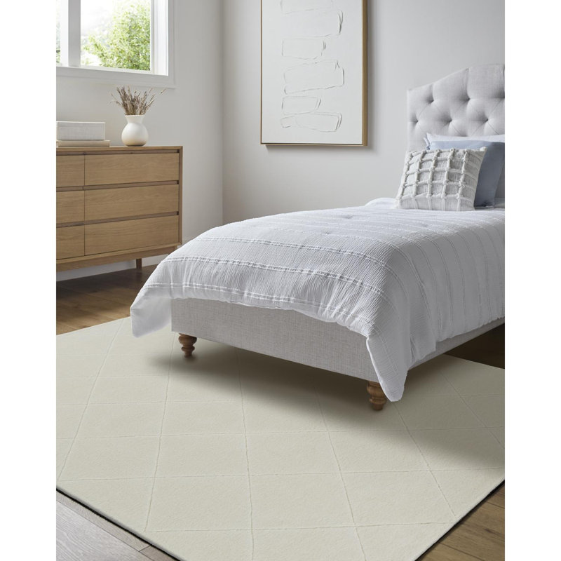 Tapis touffeté à la main Millside, Rectangle 3 pi 6 po x 5 pi 6 po