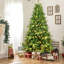 Arbre de Noël artificiel de 5 pi avec 250 couleurs blanc chaud, mélange de 850 pointes Pe +, branches articulées pour une installation sans effort, support à lumières en métal, apparence réaliste, mélange naturel et durable-318894715