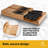 JumblWare 16 Slot Knife Block